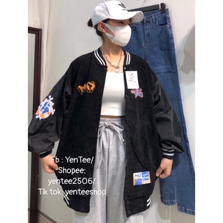 Áo khoác bomber (ảnh thật )