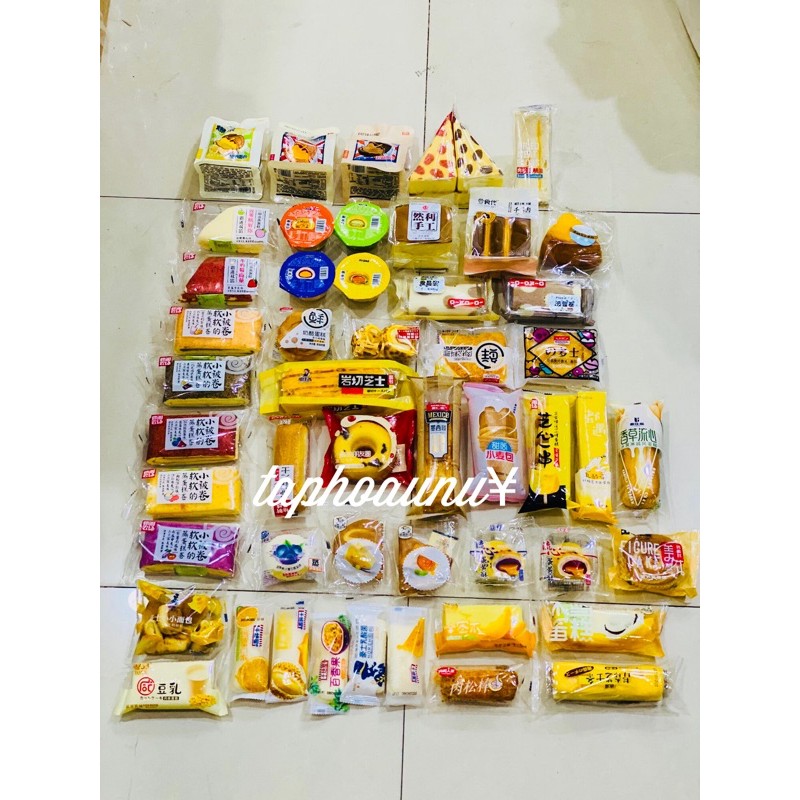 [Mã GROSALE2703 giảm 8% đơn 250K] 1kg Bánh mix, bánh tươi đài loan các loại