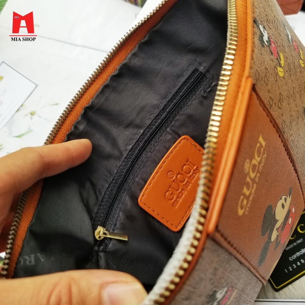 Ví Cầm Tay Nam Nữ Bản To Có Dây Đeo Tay Đựng Vừa Máy Tính Bảng Điện Thoại Da PU Cao Cấp Sang Trọng Màu Đen BTVGC6