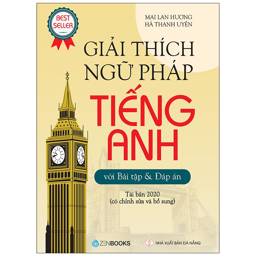 [Mã LIFEMALL99254 giảm 15% đơn 99000] Sách - Giải Thích Ngữ Pháp Tiếng Anh ( Bài Tập & Đáp Án )