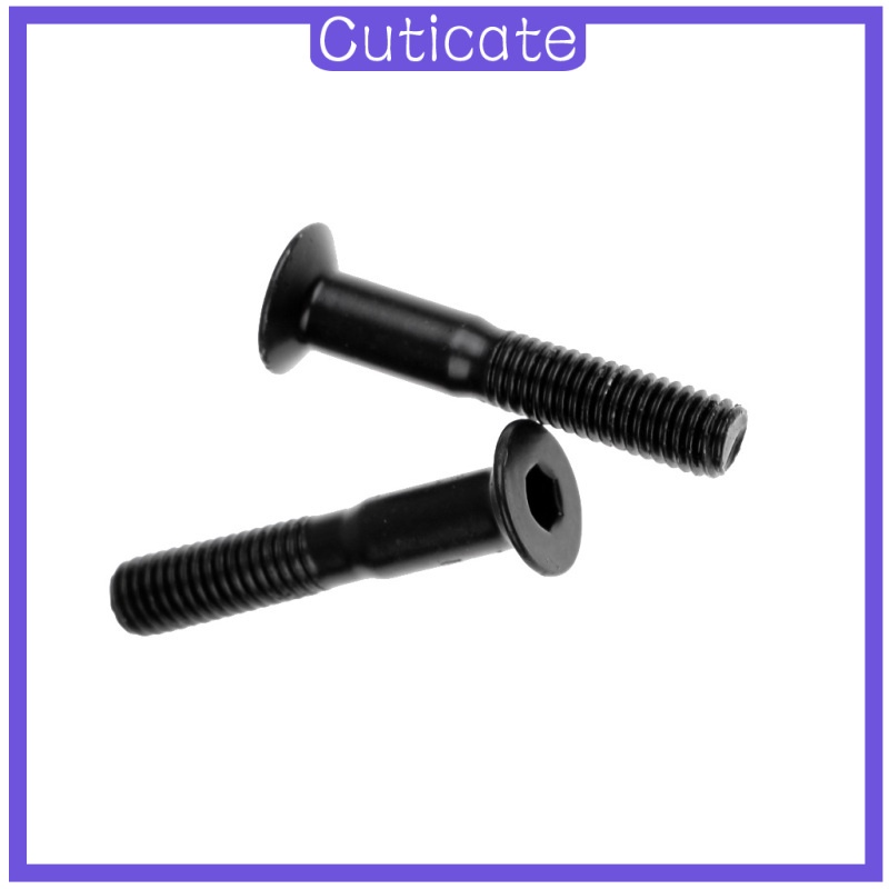 Set 8 đai ốc màu đen 25mm chuyên dụng cho ván trượt