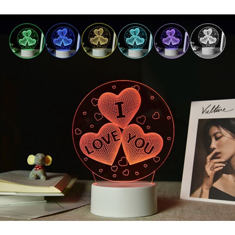 Đèn Led 3D