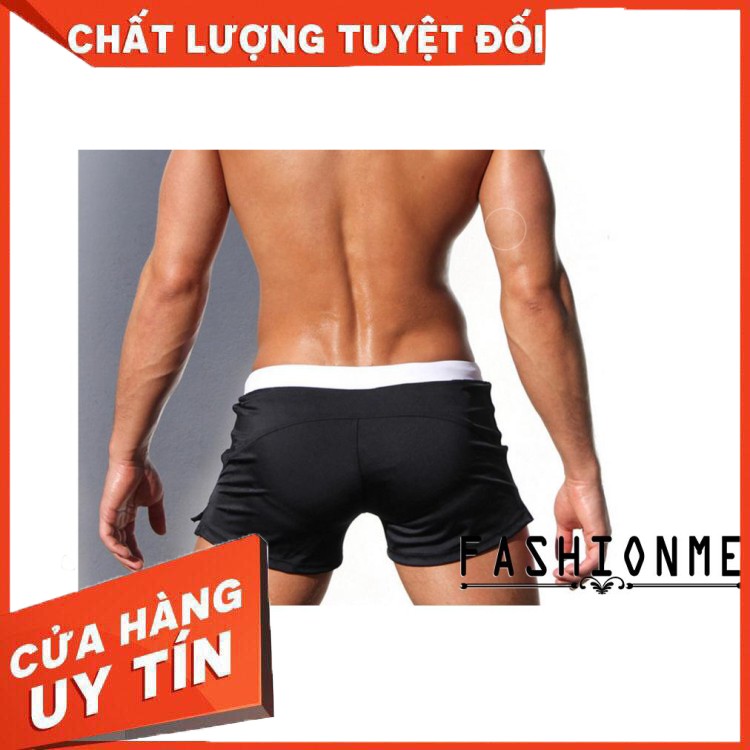 HÀNG CAO CẤP -  Quần bơi trơn màu kiểu dáng đơn giản mạnh mẽ cho nam  - Hàng Cao Cấp