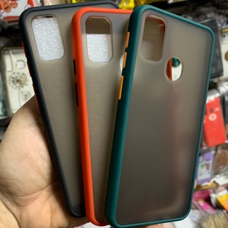 Ốp lưng samsung M30S viền dẻo màu lưng nhám
