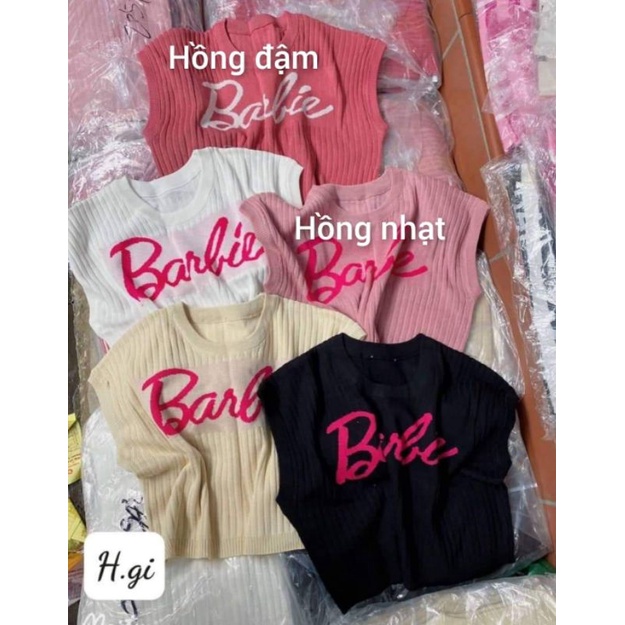 Áo len montoghi tay hến barbie hàng QC