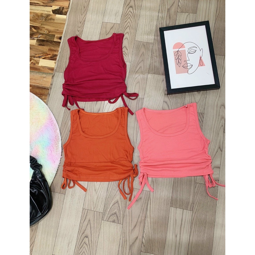 áo 2 dây ba lỗ rút 2 bên sexy th