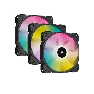 Quạt tản nhiệt case corsair sp120 rgb elite kèm node core/co-9050109-ww - hàng chính hãng