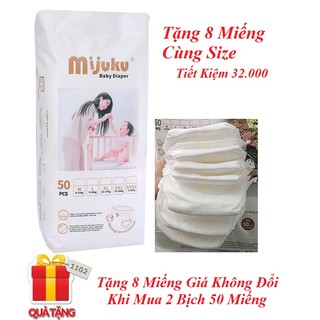 Bỉm/tã quần cao cấp mijuku m100 l100 xl100 xxl100