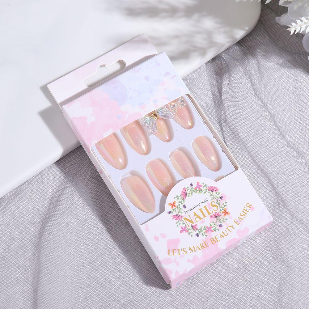 Bộ Móng Tay Giả Múa Ba Lê Bằng Acrylic Có Thể Tháo Rời Ốp