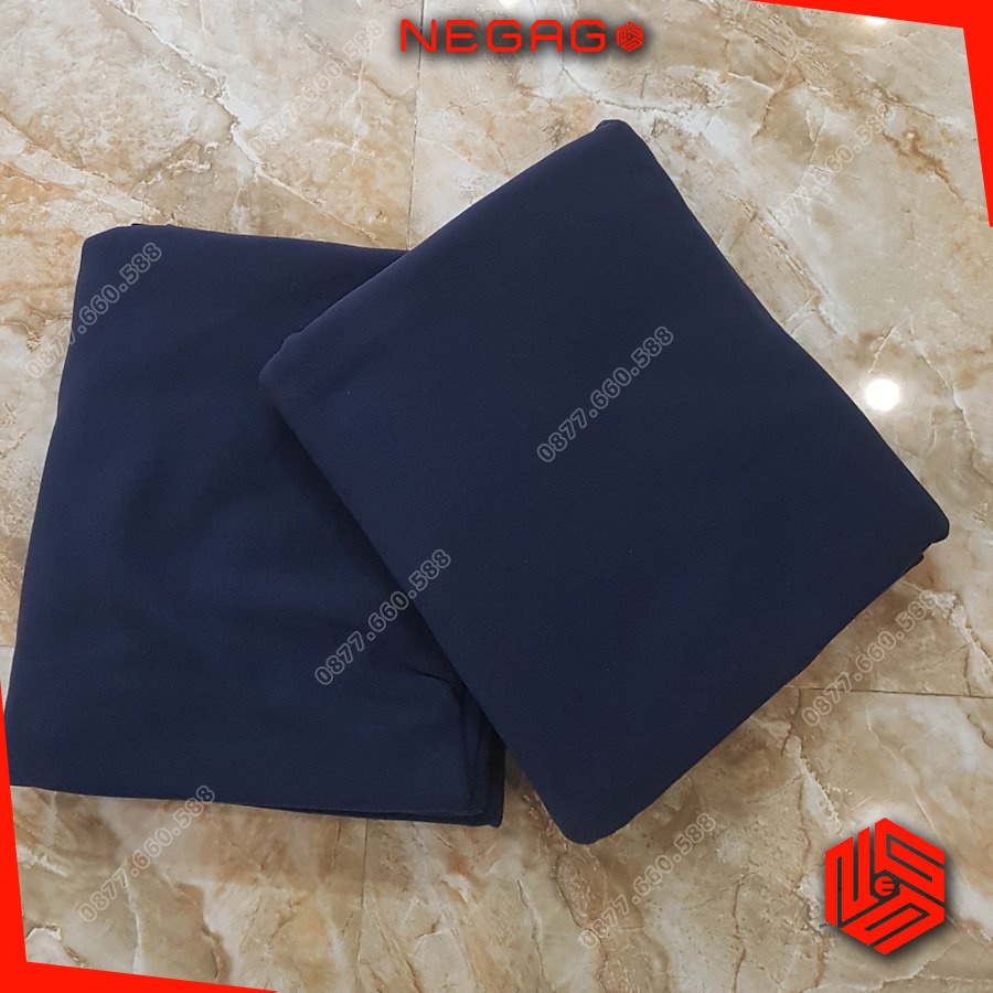 Chăn mỏng mùa hè mát, chăn văn phòng gấp gọn NỈ size 150x180cm | NEGAGO
