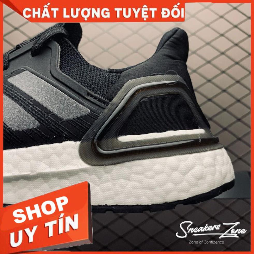 (FREE SHIP + HỘP + QUÀ) Giày thể thao Ultra Boost 6.0 Đen đế trắng 2020 siêu đẹp cho nam và nữ