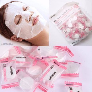 1 viên mặt nạ nén miniso chính hãng