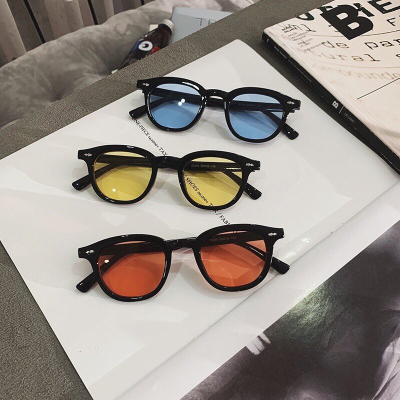 MẮT KÍNH FASHION CHỮ V 552 FORM TRÒN HOT TREND 2021 | BigBuy360 - bigbuy360.vn