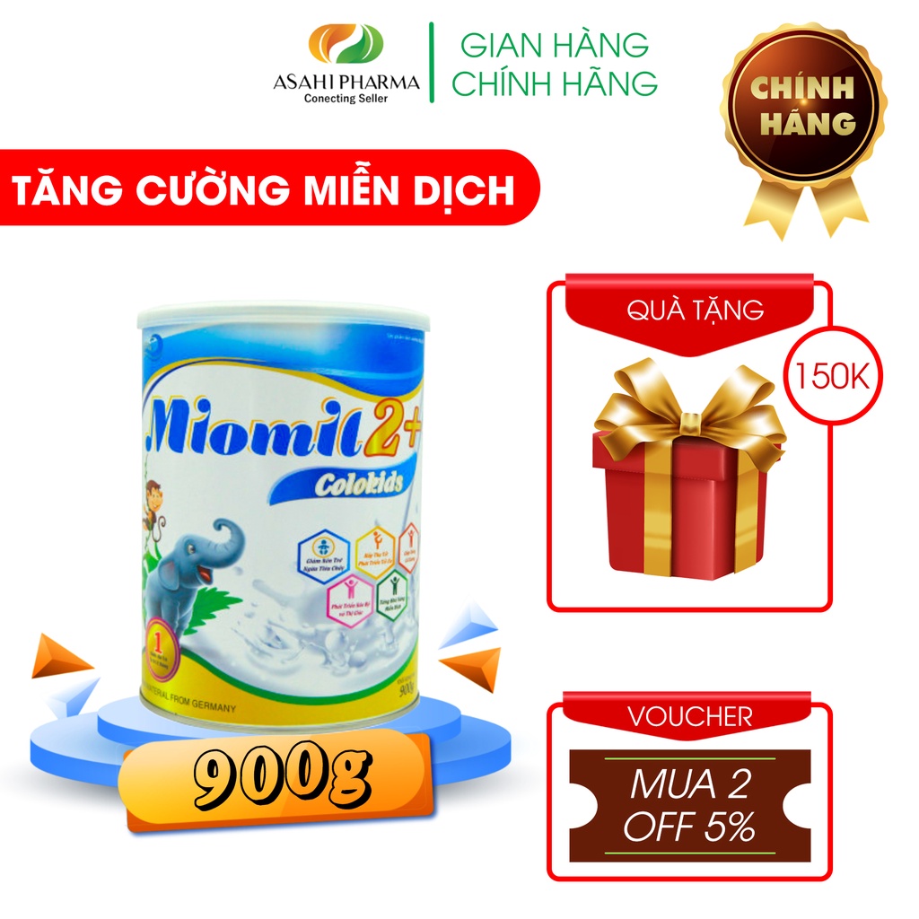 Sữa bột dinh dưỡng cho trẻ sơ sinh, trẻ sinh non, trẻ thiếu sữa mẹ MIOMIL Colokids 900g