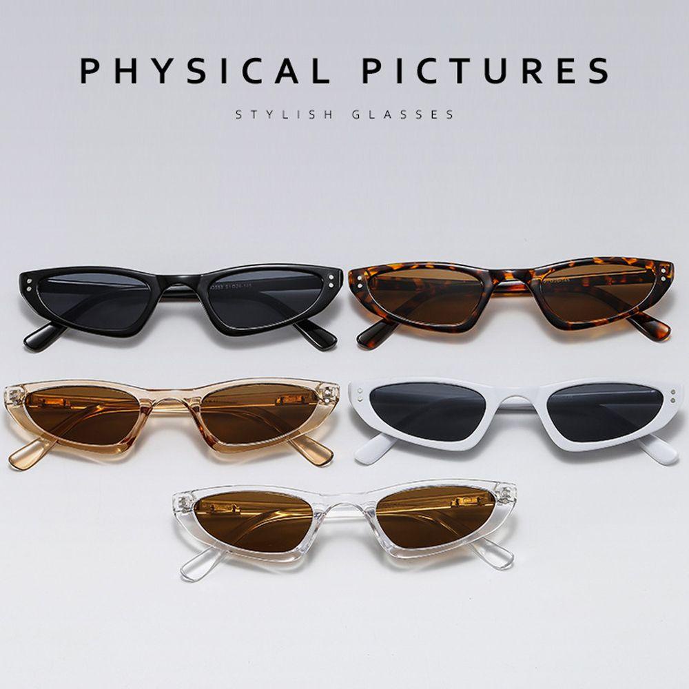 Kính Mát Gọng Mắt Mèo Tam Giác Chống Tia UV Thời Trang Cho Nam Và Nữ