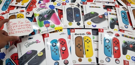 bọc cần analog joycon Switch nintendo mẫu pika