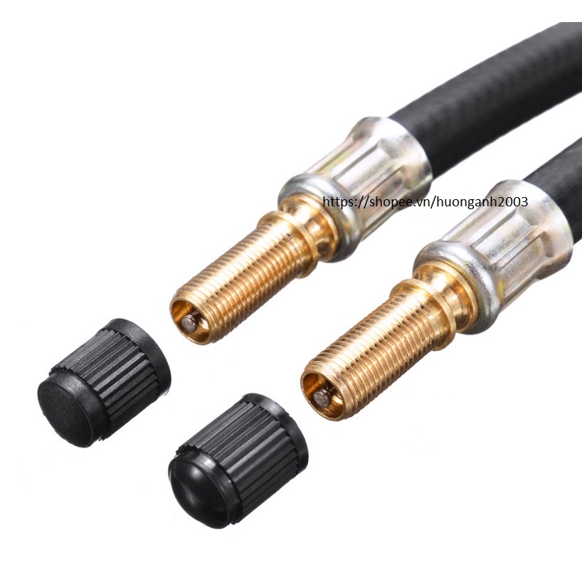Vòi Van nối dài 11cm  dùng cho bơm lốp xe tải, xe hơi, xe máy, xe đạp.....