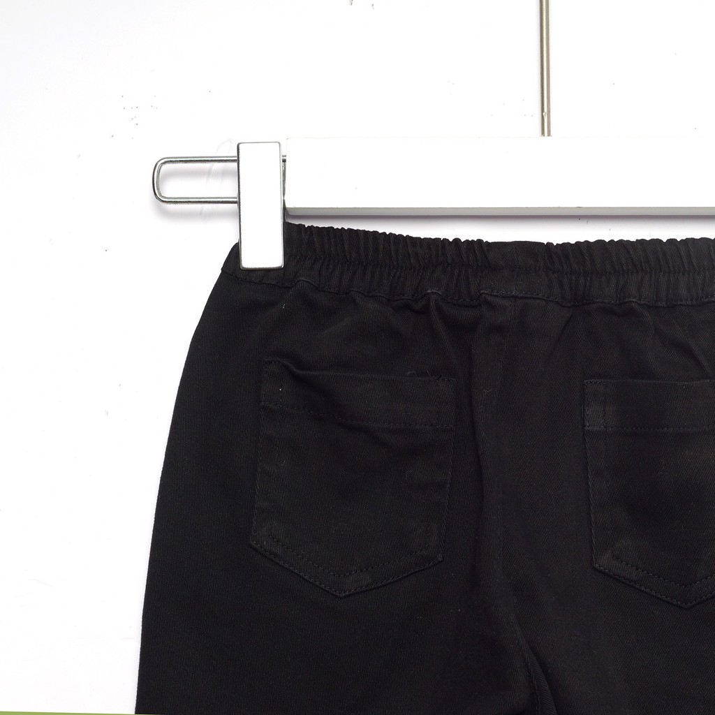 Quần short khaki bé gái SAYME quần đùi cộc cạp chun co giãn GCSR0015-16