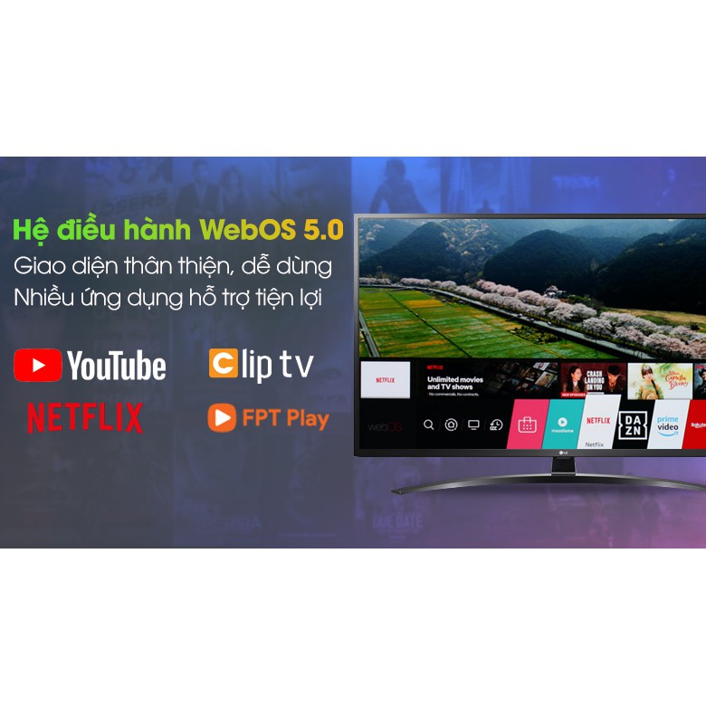Smart Tivi LG 4K 49 inch 49UN7400PTA (Miễn phí giao tại HCM-ngoài tỉnh liên hệ shop) | BigBuy360 - bigbuy360.vn