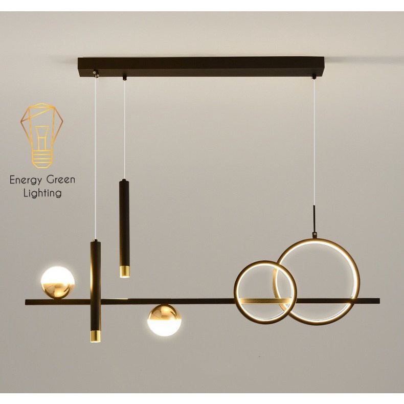 Đèn Thả 6 Bóng Energy Green Lighting DGT-9841 - 3 Chế Độ Ánh Sáng - Decor Trang Trí Phòng Ăn,Phòng Khách Sang Trọng