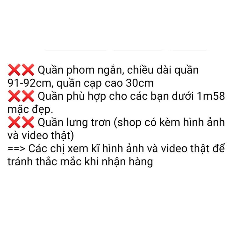 Quần ống loe hottrend (kèm ảnh và video thật)