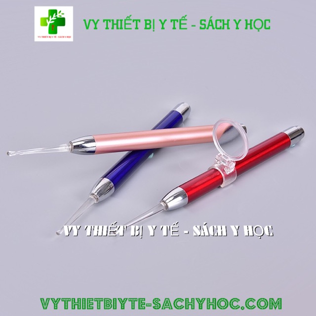 Đèn soi tai thông minh tích hợp lấy dây tai và kính lúp