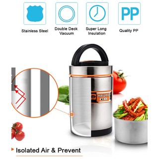 Bình giữ nhiệt inox đa năng 1.4 lít