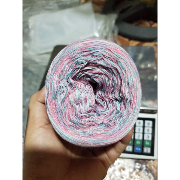 Cotton chập màu loang set 155k