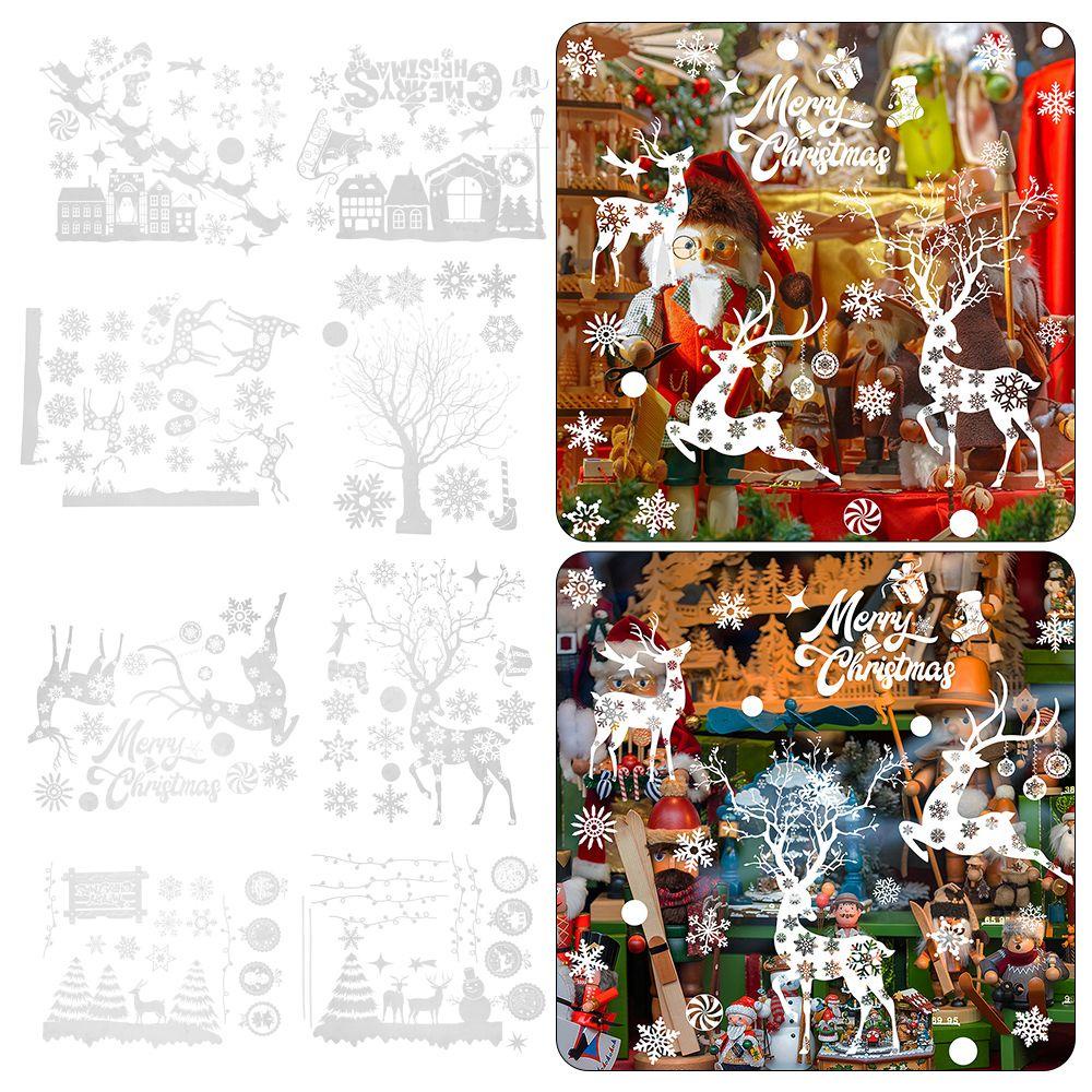 FOREVER Đề Can Dán Cửa Sổ Trang Trí Năm Mới