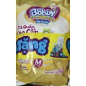 Tã Quần Siêu Mềm Bobby Extra Soft Dry gói 6 miếng dùng thử M/ L/ XL/ XXL