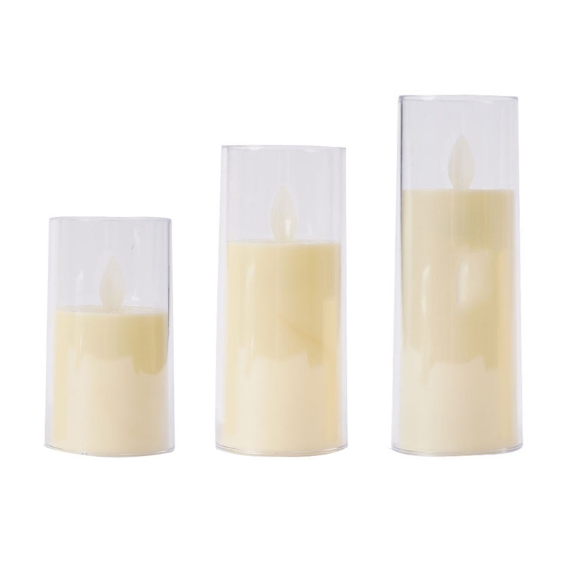 Đèn LED Điện Tử Không Lửa Với Ánh Sáng Nhấp Nháy Sống Động Như Thật Cho Tiệc Cưới