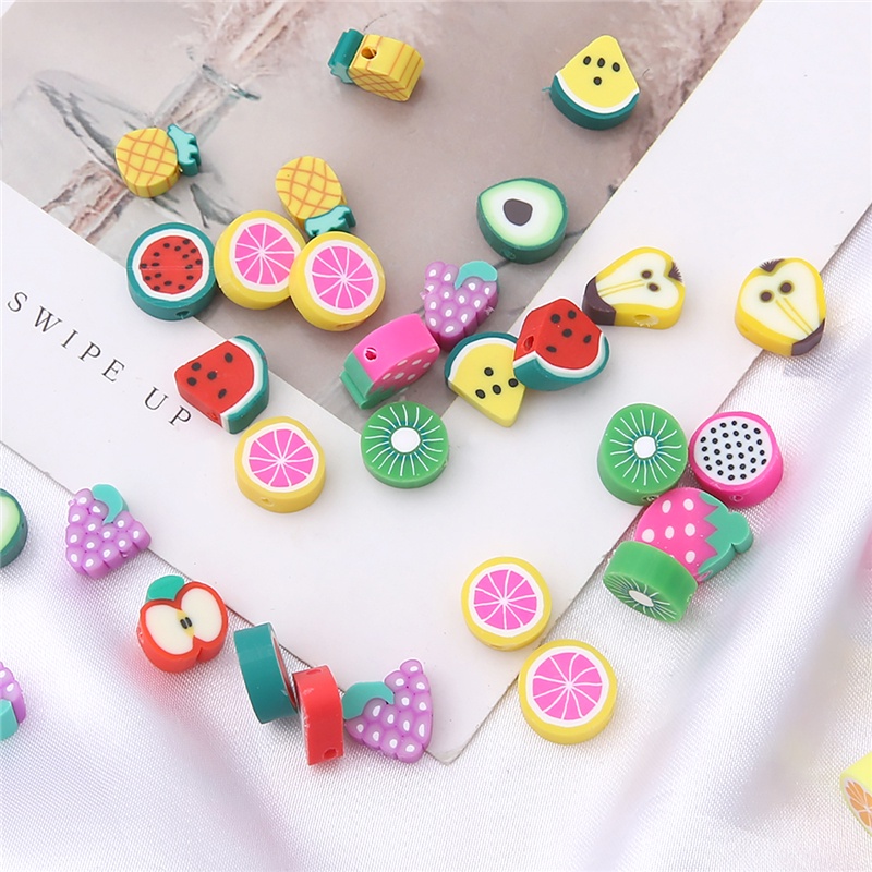 Set 30 Hạt Xâu Chuỗi 9-11mm Nhiều Màu Sắc Dễ Thương