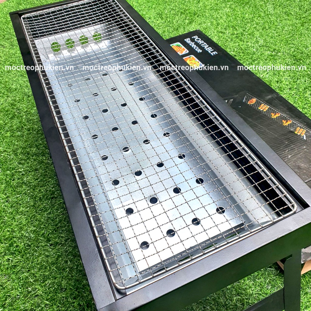 Bếp nướng dã ngoại cắm trại ngoài trời cao cấp | Bếp nướng than hoa BBQ ngoài trời cao cấp giá rẻ