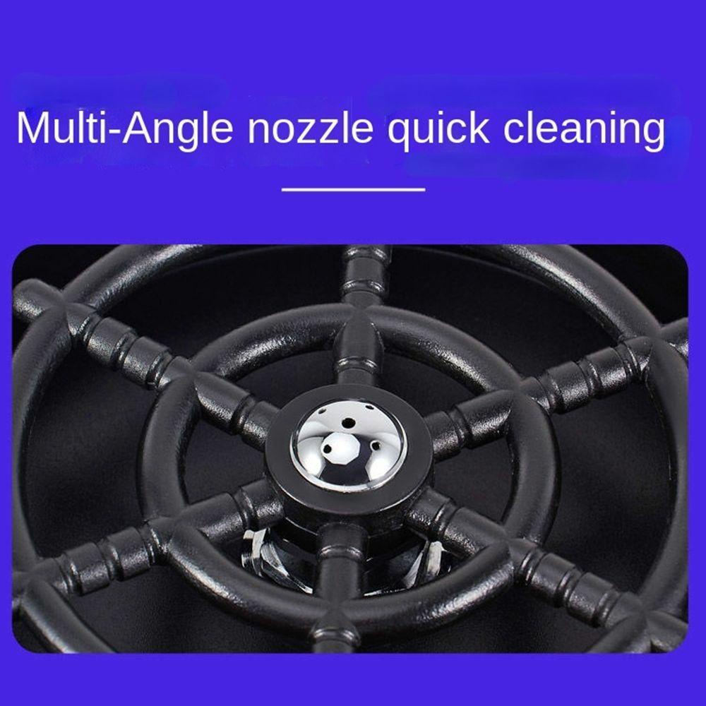 ✧Hành động✧ Dụng Cụ Rửa Cốc Thủy Tinh/Cà Phê/Trà Sữa Áp Suất Cao Tự Động Bằng Thép Không Gỉ