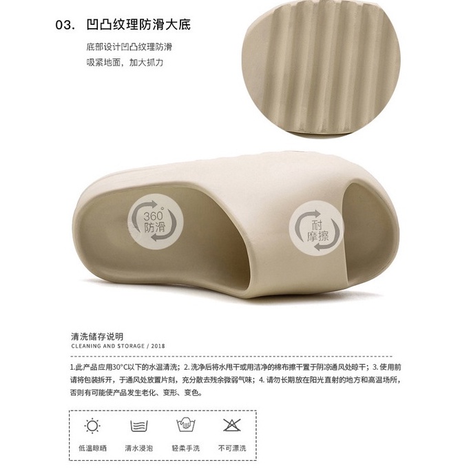 Dép Sandal Thể Thao Đế Mềm Màu Trơn Chống Mòn Size 36-45 Thời Trang Cho Nam Và Nữ