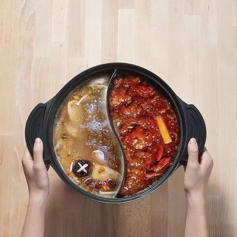 Nồi Lẩu Xiaomi Mijia Induction Cooker GJT02CM + Bếp từ Xiaomi Mijia Youth Đa Năng Chống Dính Cao Cấp Sôi Nhanh ,Tiện Lợi