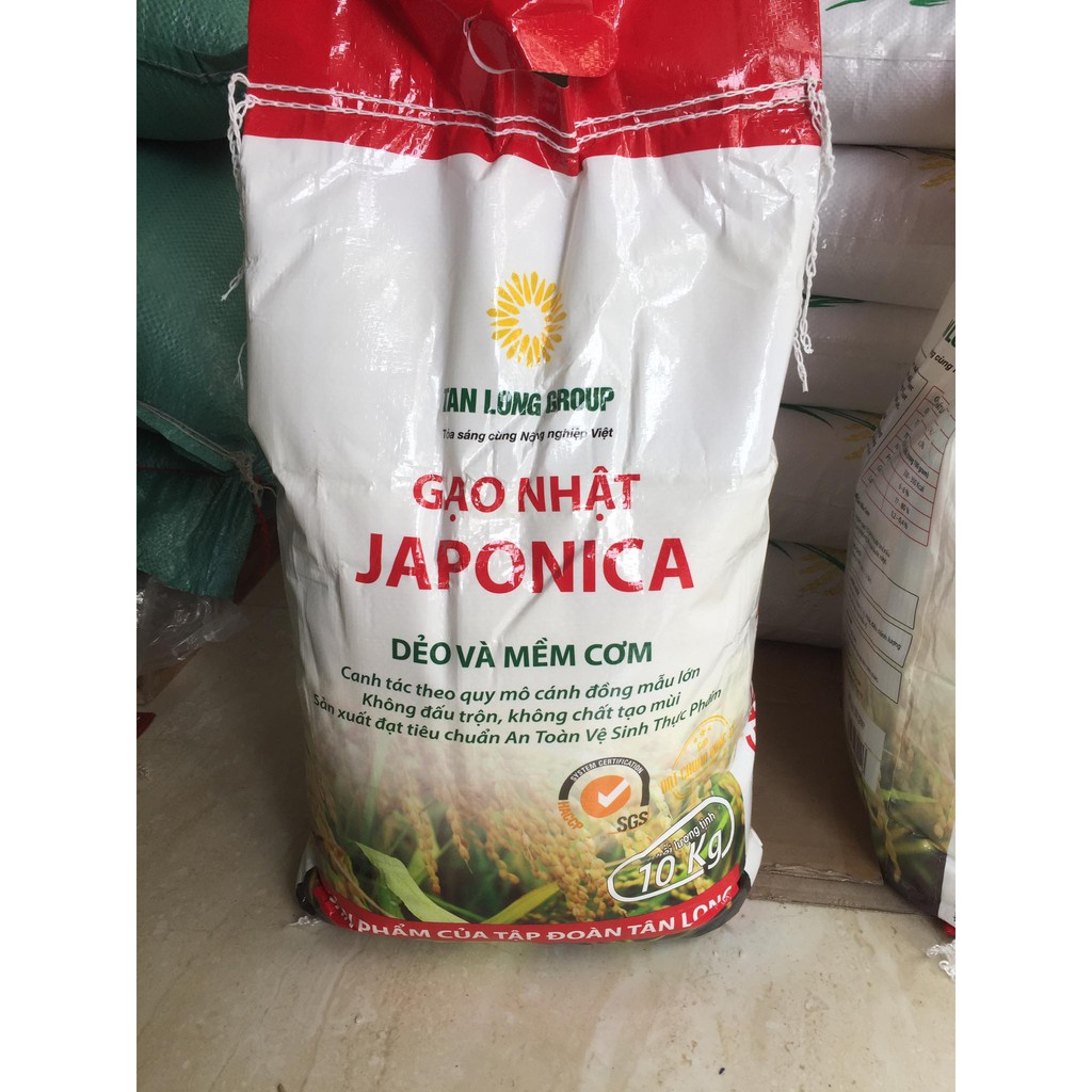 10kg gạo nhật JAPONICA