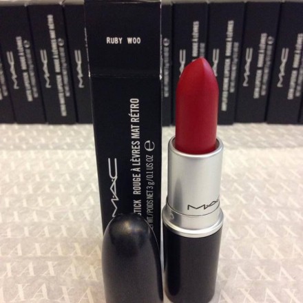 [HÀNG NHẬP KHẨU CHÍNH HÃNG 100%]Son MAC - Vỏ trơn  màu Lady Danger,Ruby Woo,Mac Chili