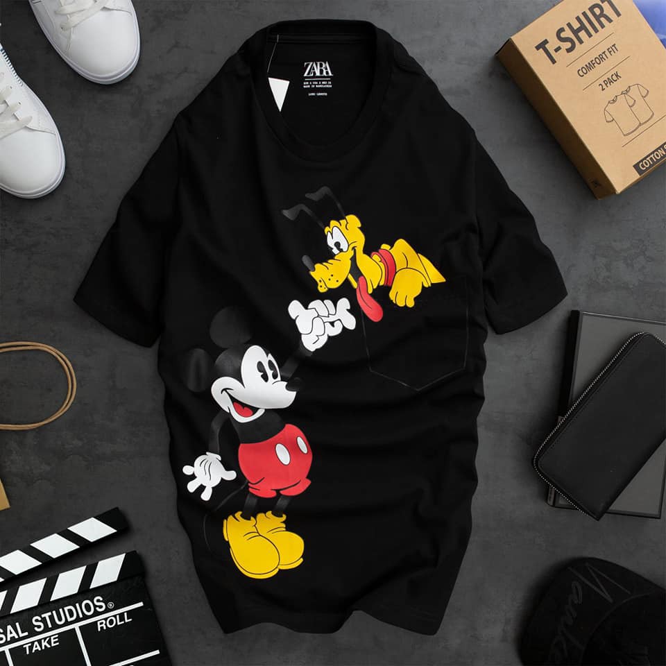 Aó phông Zara Mickey 2020