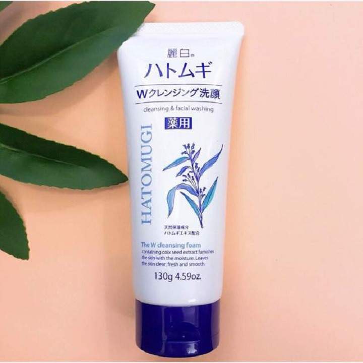 Sữa rửa mặt Hatomugi Naturie Nhật Bản chiết xuất hạt ý dĩ làm sạch và dưỡng sáng da - mỹ phẩm MINH HÀ cosmetics | BigBuy360 - bigbuy360.vn