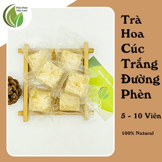 10 viên Trà hoa cúc trắng đường phèn mật ong