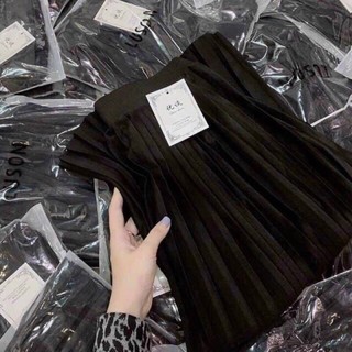 Chân váy midi xếp li thần thánh