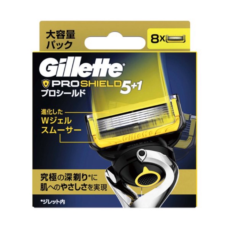 Hộp lưỡi dao thay thế Gillette Fusion 5+1 Nhật Bản [Mô-Mô-Shop]