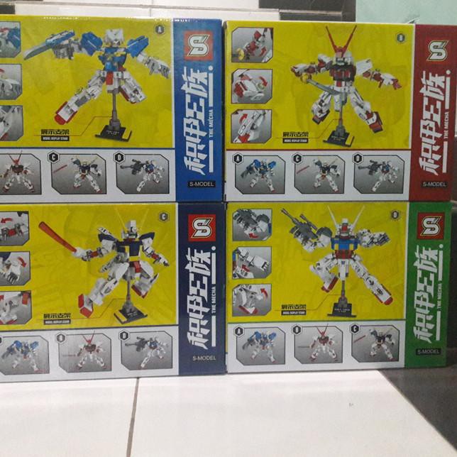 Mô Hình Đồ Chơi Lắp Ráp Lego Robot Gundam Sy6498 Ebi