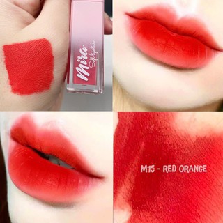 Son kem mira M15 - Đỏ Cam.