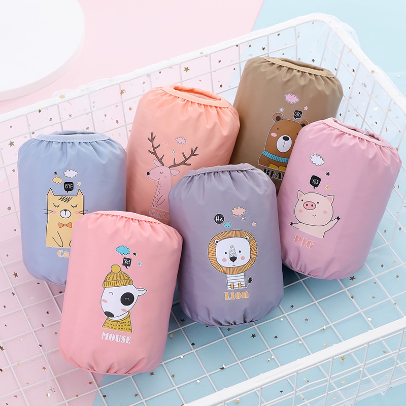 Găng tay chống thấm nước chống bẩn họa tiết hoạt hình dễ thương cho bé