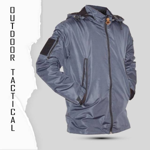 Áo Khoác Chống Gió Màu Đen/Xám/Xanh Navy Size L XL Dùng Leo Núi Cho Nam Và Nữ