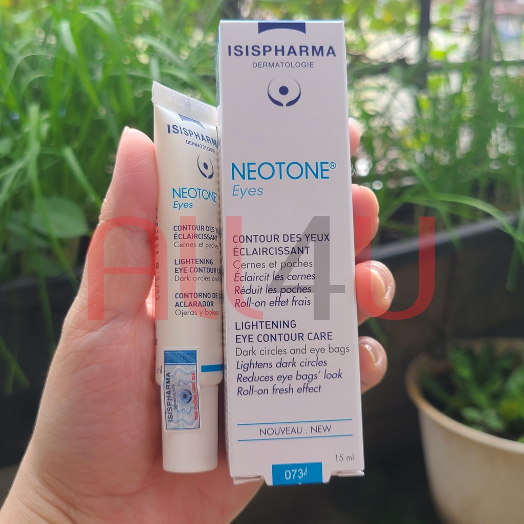 [CHÍNH HÃNG CÓ TEM] ISIS PHARMA Neotone Eyes 15ml - Kem Chống Thâm Quầng Mắt.