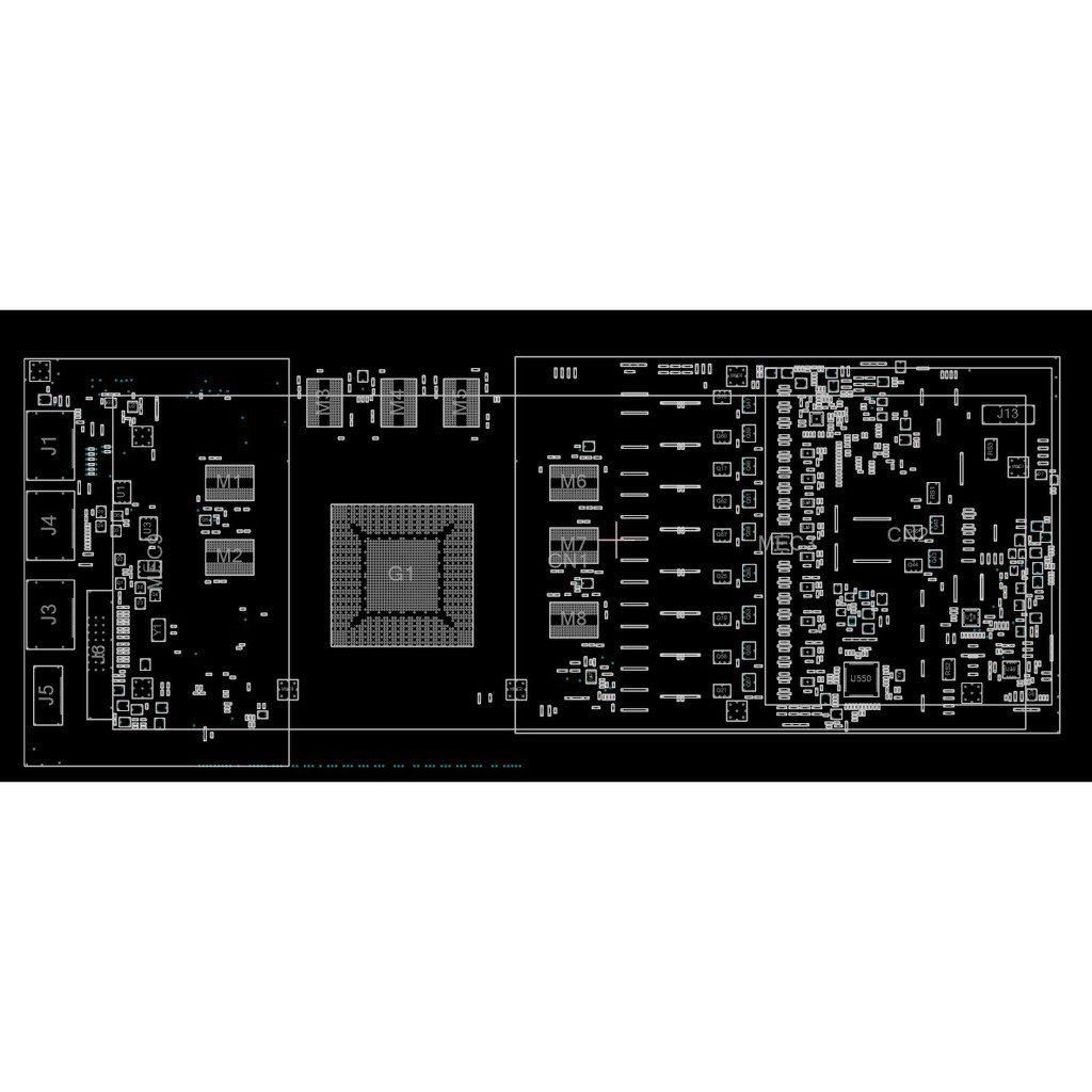 Sơ đồ mạch Boardview - Sơ đồ mạch card đồ họa Gigabyte mã board GV-NP104D5X-4G rev 1.0