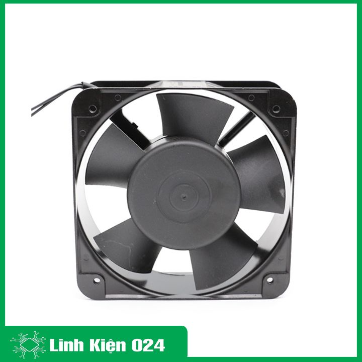 Quạt tản nhiệt 15x15x5.1cm điện áp 220VAC làm mát, tản nhiệt máy